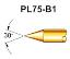 PL75-B1 игла подпружиненная