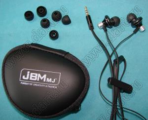 MJ9013 (ROCK undistorted Power) наушники миниатюрные с микрофоном
