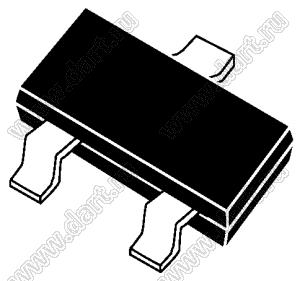 BAS70-06W (SOT-323) два диода Шоттки для поверхностного (SMD) монтажа с общим анодом; VRRM=70В; IFM=70мА; VFM=0,75В (при IF=10мА); Tраб. -55...+125°C; маркировка 76s