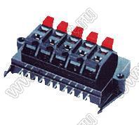 WP10-1005 блок безвинтовых зажимов для 10 проводов акустических систем