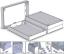 Case 11-61 корпус пластиковый влагозащищенный 240x160x60 мм