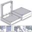 Case 11-59 корпус пластиковый влагозащищенный 160x160x60 мм; пластик ABS