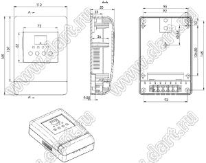 Case 19-42 корпус настенный 165x112x50 мм