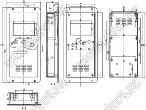 Case 19-32 корпус настенный 255x115x41 мм