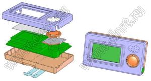 Case 19-43 корпус настенный 147x80x30 мм