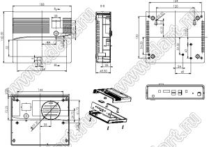 Case 19-44 корпус настенный 183x160.5x46.5 мм