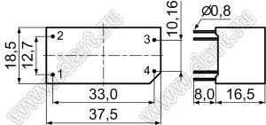 HAW2.5-220S12B aC-DC преобразователь; Uвх=220В; Uвых=12В; Iвых=А