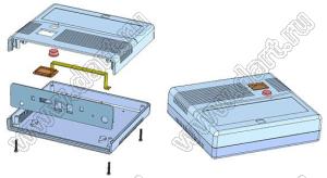 Case 19-44 корпус настенный 183x160.5x46.5 мм