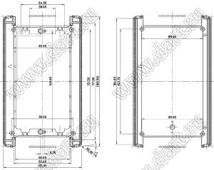 Case 18-29 корпус настольный 194x115x68 мм