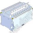 Case 23-102 корпус на DIN-рейку 132x75x70.5 мм