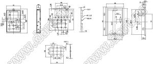 Case 26-34C корпус преобразователя частоты 141x86x20.5 мм