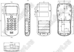 Case 21-117 корпус переносной 164x76.6x29.3 мм