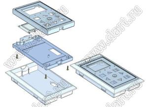 Case 26-34C корпус преобразователя частоты 141x86x20.5 мм