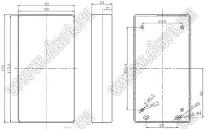 Case 21-2 корпус переносной 179x95x34 мм