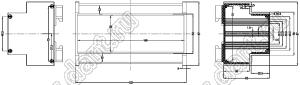 Case 23-11 корпус на DIN-рейку 152x87x63 мм