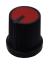 B259-15-15-6-B-KR (ZKRN D=15-1) Black Red ручка  пластиковая черная/красная