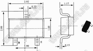 TS951ILT (SOT23-5 ST) микросхема