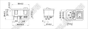 SP-862B1+KCD1-104B-201N11YBA (MIRS-201A-2C3-Y)-1.0