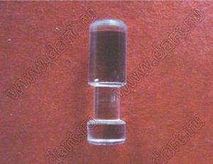 LEM-13 cветовод; A=14,1мм; B=3,53мм; поликарбонат (UL); прозрачный