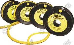 EC-2 "-" маркер для провода диаметром 4,2-6,2 мм