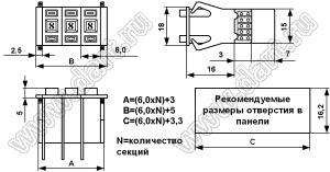 PS-21dd10 (KM-2) переключатель кодовый десятичный