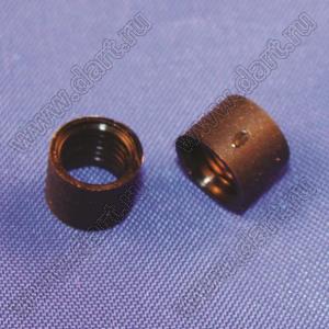 LC3-2T защелка для держателя LC3-2; A=6,4мм; B=4,95мм; нейлон-66 (UL); черный