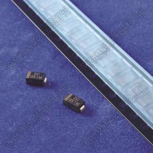 ES2M (SMB/DO-214AA) диод сверхбыстродействующий; If(A)=2,0А (при 75°C); PRM=1000В (макс.)
