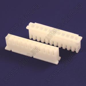 A2501-11Y (XHP-11, CHU-11, DS1069-11FCW, HK-11, PWC10-11-F) корпус розетки на провод; шаг 2,50мм; N=11-конт.; 2,50мм