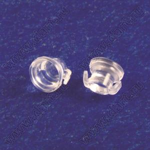 LEM-161 cветовод; A=6,9мм; B=4,5мм; C=3,8мм; поликарбонат (UL); прозрачный