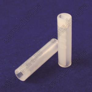 LEDS-19.5 держатель 3мм светодиода прямой на плату; нейлон-66 (UL); натуральный; A=19,5мм