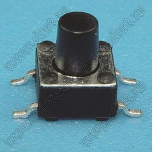 TD-03XC-X (TS-033 H=7,3mm) кнопка тактовая для поверхностного (SMD) монтажа; 6,0x6,0x7,3мм