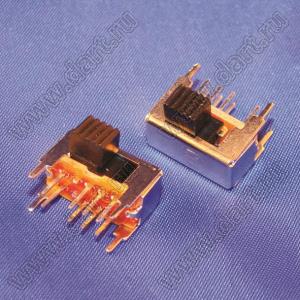 SK-22H09 переключатель движковый угловой 2P2T