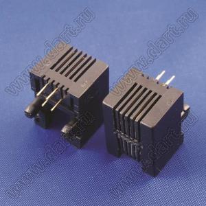 7008-6P4C-SOCKET розетка RJ-45 на плату, 6 позиций, 4 контакта