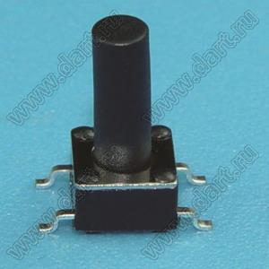 TD-03XF-X кнопка тактовая для поверхностного (SMD) монтажа; 6,0x6,0x12,5мм