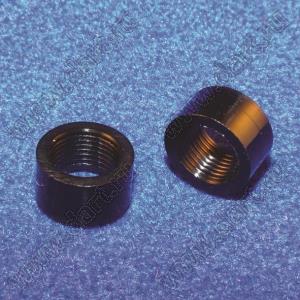 LED5-5T держатель 5мм светодиода на панель; черный; нейлон-66 (UL); 94V-2