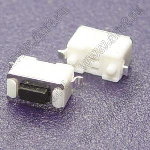 TD-02EB-Y (TSPY3643) кнопка тактовая для поверхностного (SMD) монтажа; 3,5x6,0x4,3мм; с направляющими в плату