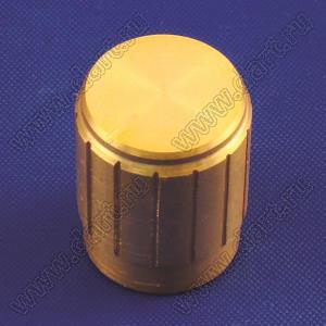 B140-13-17-6-B-GD2 (VC 13x17) ручка алюминиевая золотистая с фаской