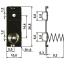 BL301-12 терминал для элемента, тип AA сдвоеный