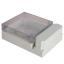 Case 11-14T корпус пластиковый влагозащищенный 211x160x70.5 мм с прозрачной крышкой