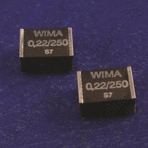 Конденсатор SMD 4030 0.22 µF 250V 20%