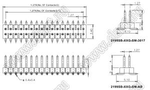 2199SB-XXXG-SM-3025 (PLLD1.27S) серия