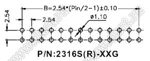 2316S-xxG (BH-xx, DS1013-xxSSB1, IDC-xxS) серия