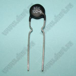 SCK-102 термистор NTC; R25=10(Ом); D=9,5мм; t=5мм; I max=2А