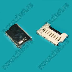 SD-02 (SDC009-A0-0003,SDS630) держатель SD карты 11 конт