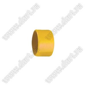 VCP07608Y заглушка торца провода; d=7,6мм; L=8,0мм; t=1,0мм; желтый