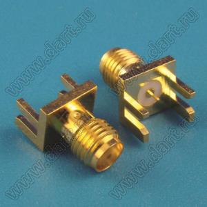 JC3.660.226 (SMA-50KE-4, MOLEX 73251-1150, L-KLS1-SMA017-L14) разъем ВЧ 50 Ом на плату