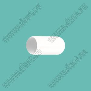 VCP04813W заглушка торца провода; d=4,8мм; L=13,0мм; t=0,8мм; белый
