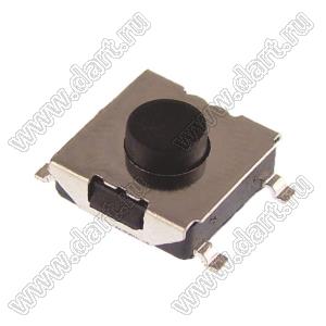TD-08XB-X-T/R (TVEM04)04P  T/R кнопка тактовая SMD; 6,2x6,2x2,5мм; в ленте на катушке