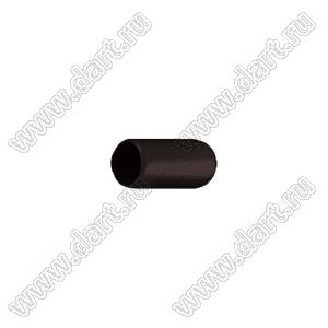VCP03210BK заглушка торца провода; d=3,2мм; L=10,0мм; t=0,8мм; черный