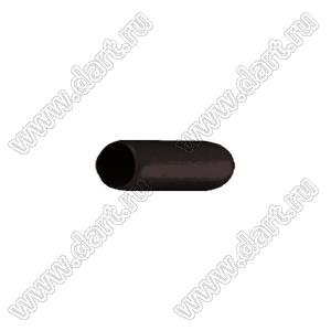 VCP03213BK заглушка торца провода; d=3,2мм; L=13,0мм; t=0,8мм; черный